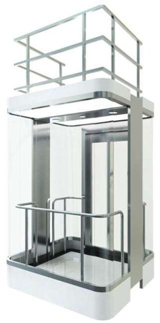 chrome Panoramic Elevator Cabin Designs​